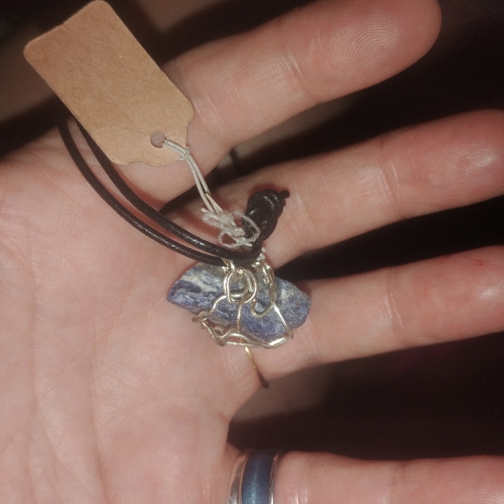 New! Artisan Silver Soladite  Necklace